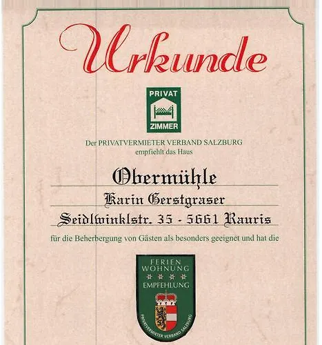 Obermuehle 아파트 라우리스